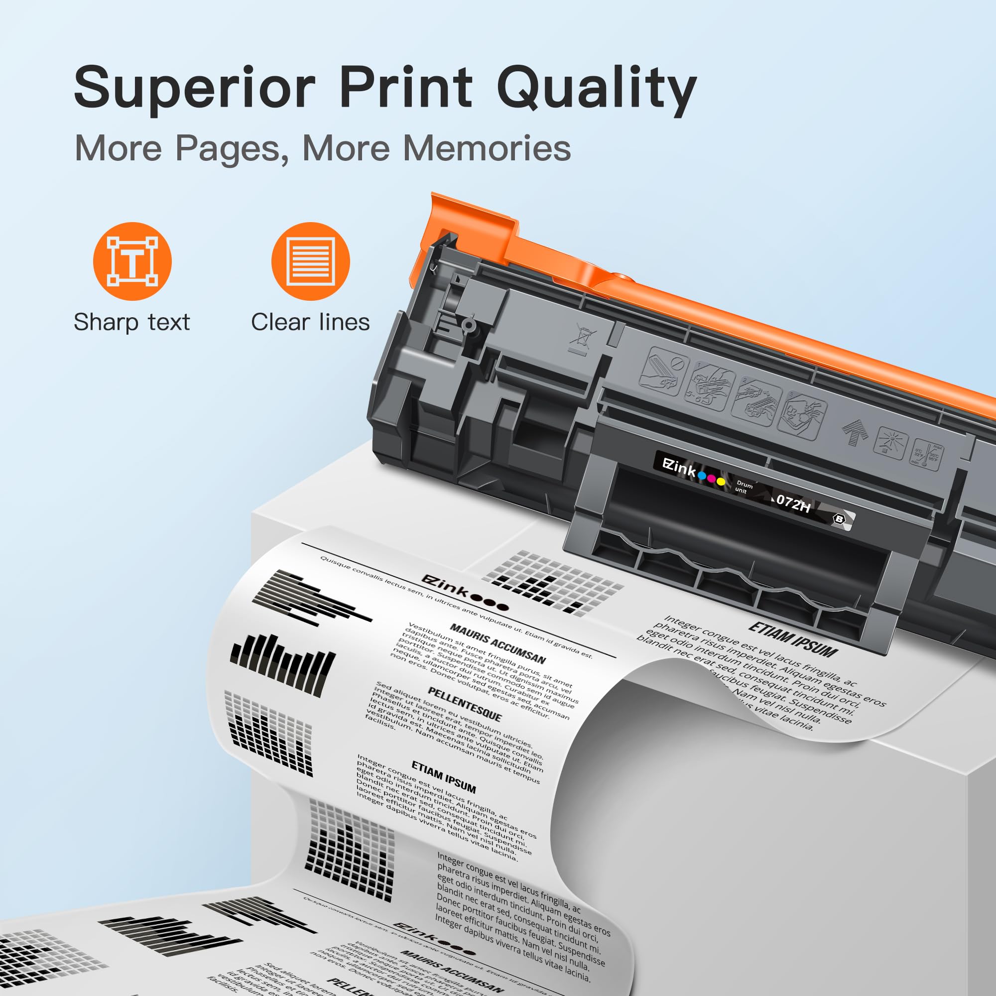 Amazon.co.jp: E-Z Ink 072H トナーカートリッジ Canon 072 072H